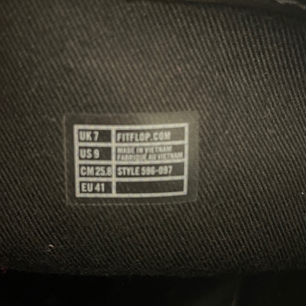 FITFLOP NAVY BLUE SUEDE SLOUCHY BOOT size 9 - Picture 6 of 7